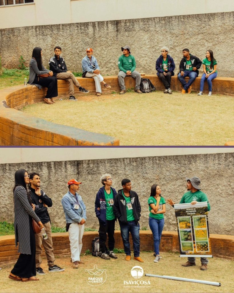 Participantes da Troca de Saberes/UFV visitam o Parque do Cristo