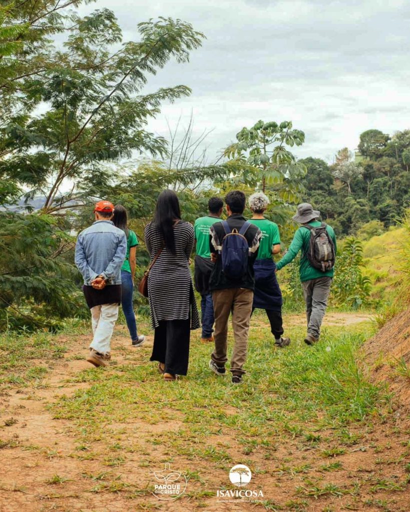Participantes da Troca de Saberes/UFV visitam o Parque do Cristo