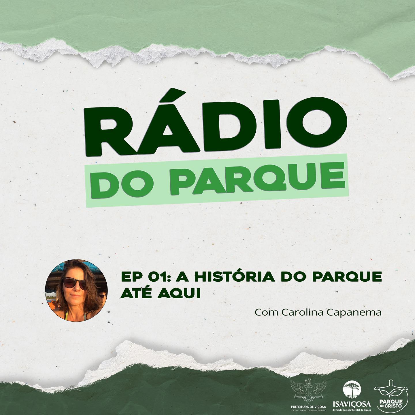 Rádio do Parque: podcast compartilha informações sobre educação ambiental e notícias sobre o Parque do Cristo