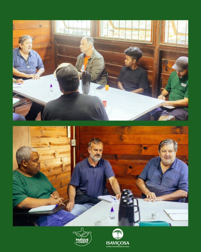 Reunião com o coordenador do setor Unidades de Conservação de Viçosa