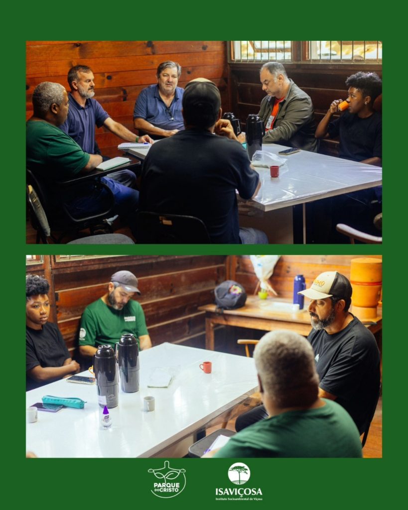 Reunião com o coordenador do setor Unidades de Conservação de Viçosa