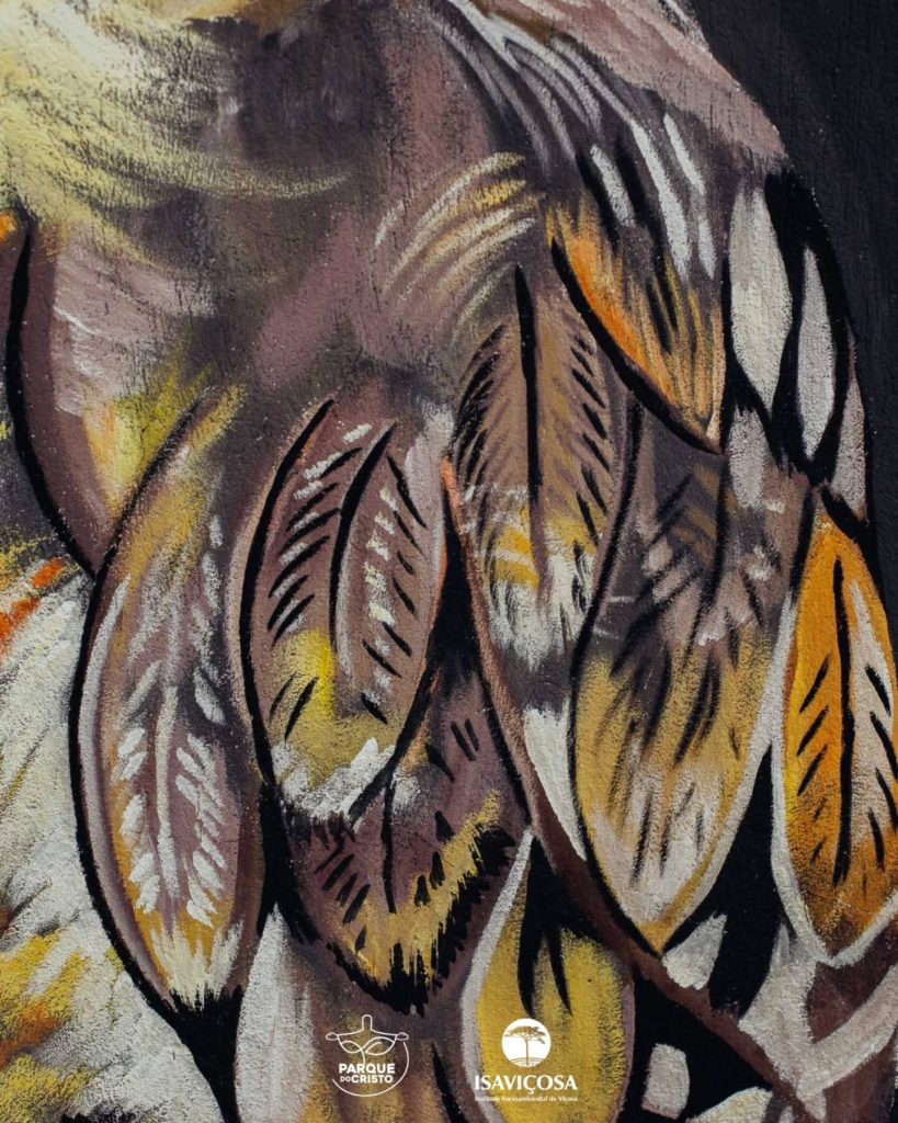Sede administrativa do Parque ganha pintura artística