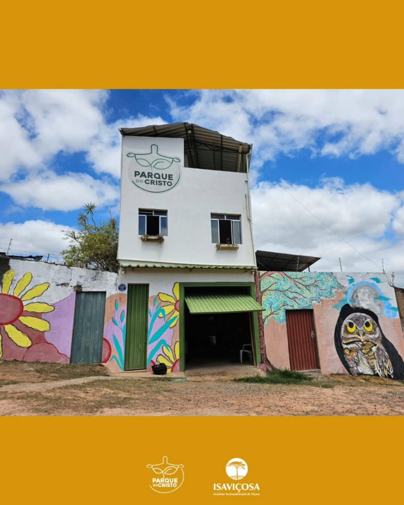 Sede administrativa do Parque ganha pintura artística