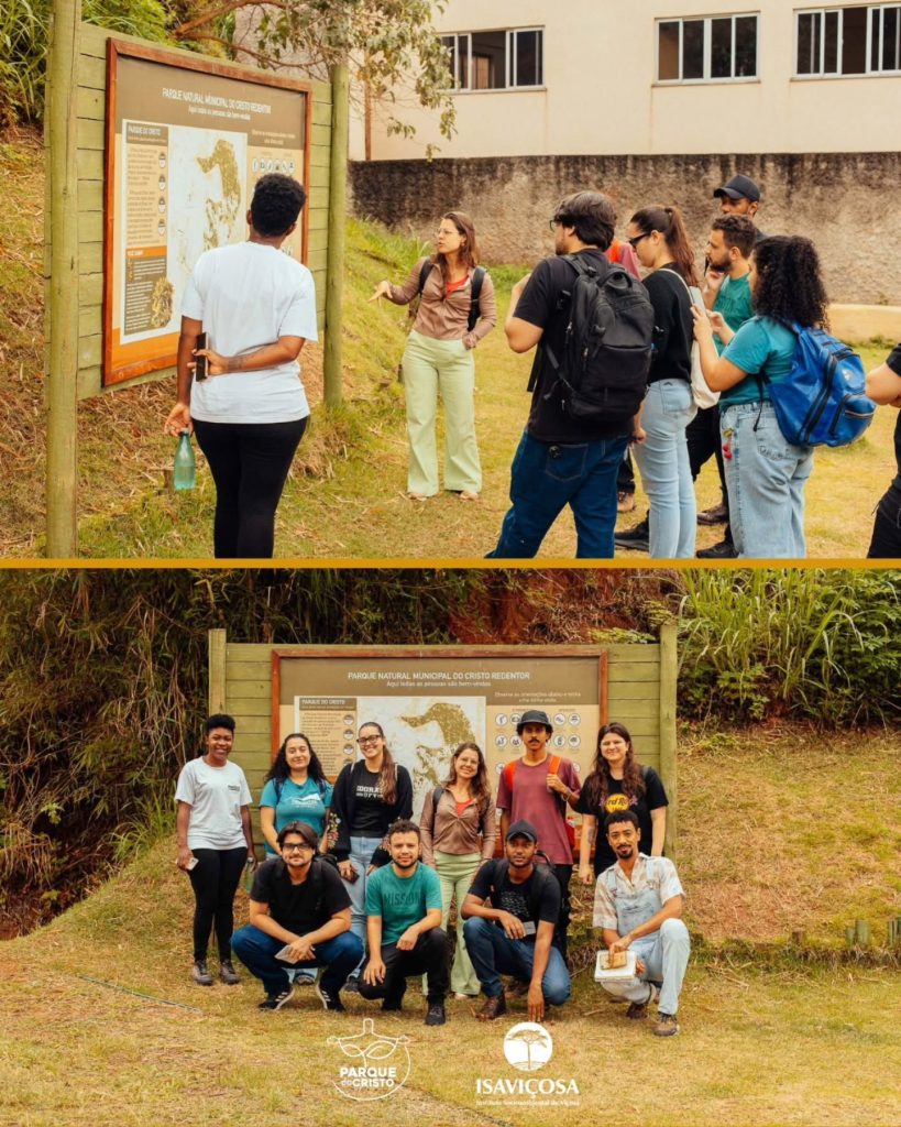 Turma de graduação da Geografia/UFV visita o Parque