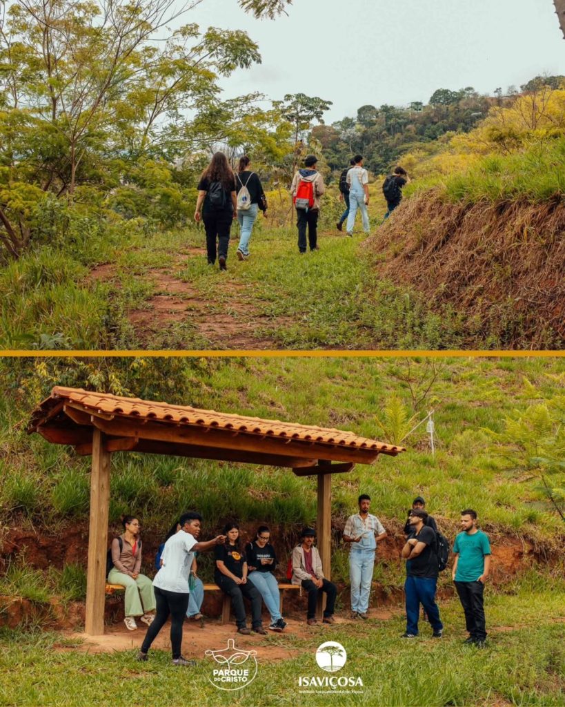 Turma de graduação da Geografia/UFV visita o Parque