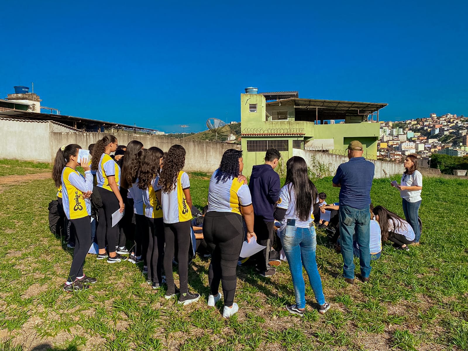 Parque do Cristo recebe turmas do Colégio Equipe para discutir História e Meio Ambiente